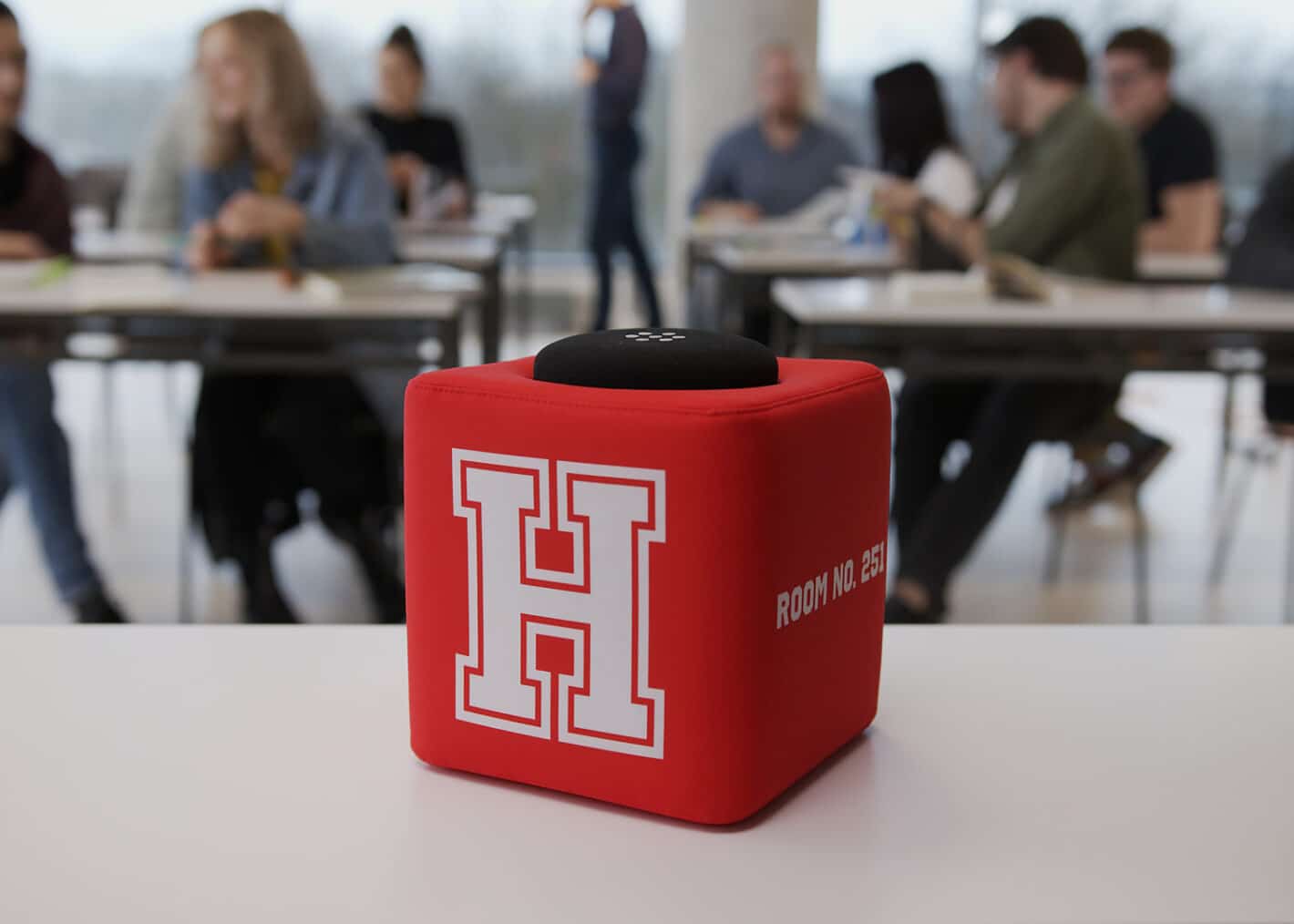 Catchbox, creators of the world's first throwable microphone, have partnered with Polygiene® to create an antimicrobial cover for its wireless microphones. Both the Catchbox cover fabric and microphone foam cap are treated with Polygiene ViralOff™, which reduces micro-organisms on the material by over 99%*, which means that the material will be self-cleaning, in regards to microbes.